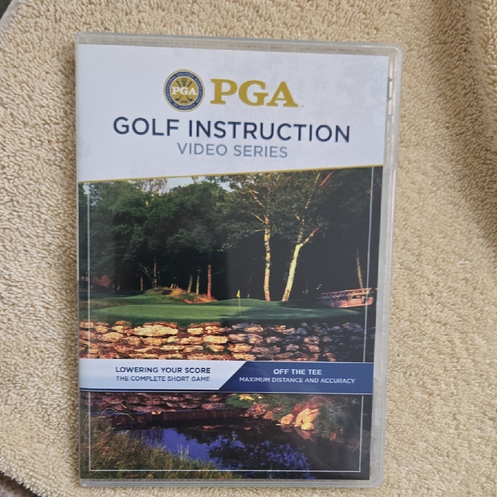 PGA Tour Golf Instruction Video Series Slim Case DVD